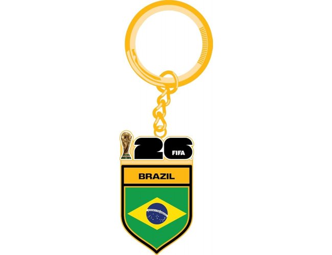 Chaveiro Metálico Copa do mundo