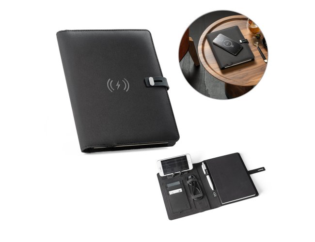 ELEVATE PREMIUM - CADERNO COM POWER BANK