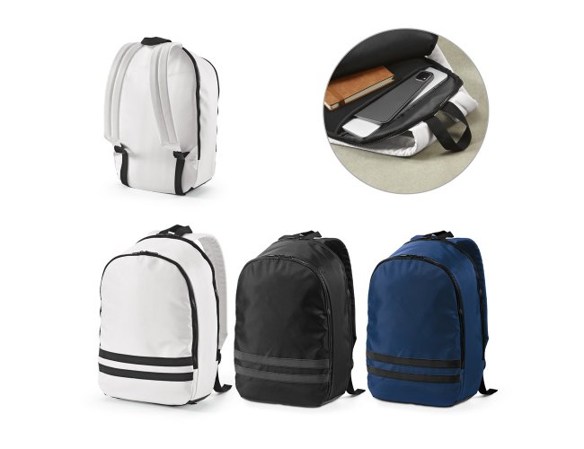 MANCHESTER NOTE. Mochila para notebook (15") em poli�ster reciclado 290T (18 L)
