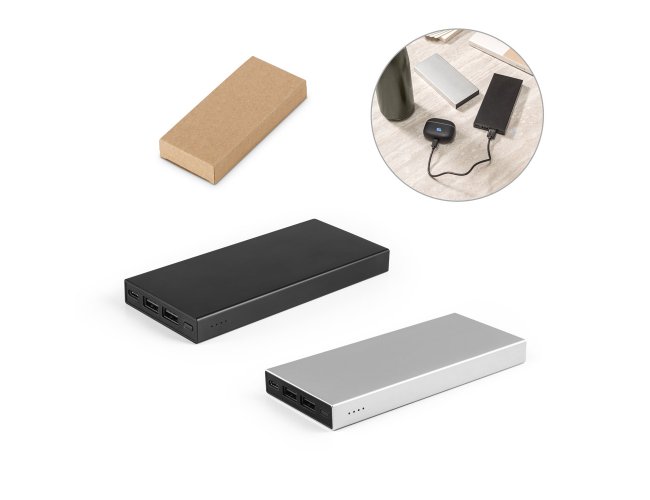 DOROTHY 10. Bateria portátil em alumínio 100% reciclado