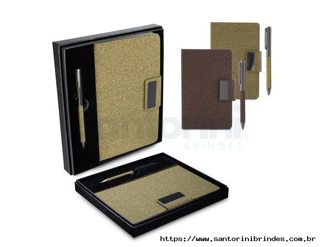 Kit escritório A5 em PU